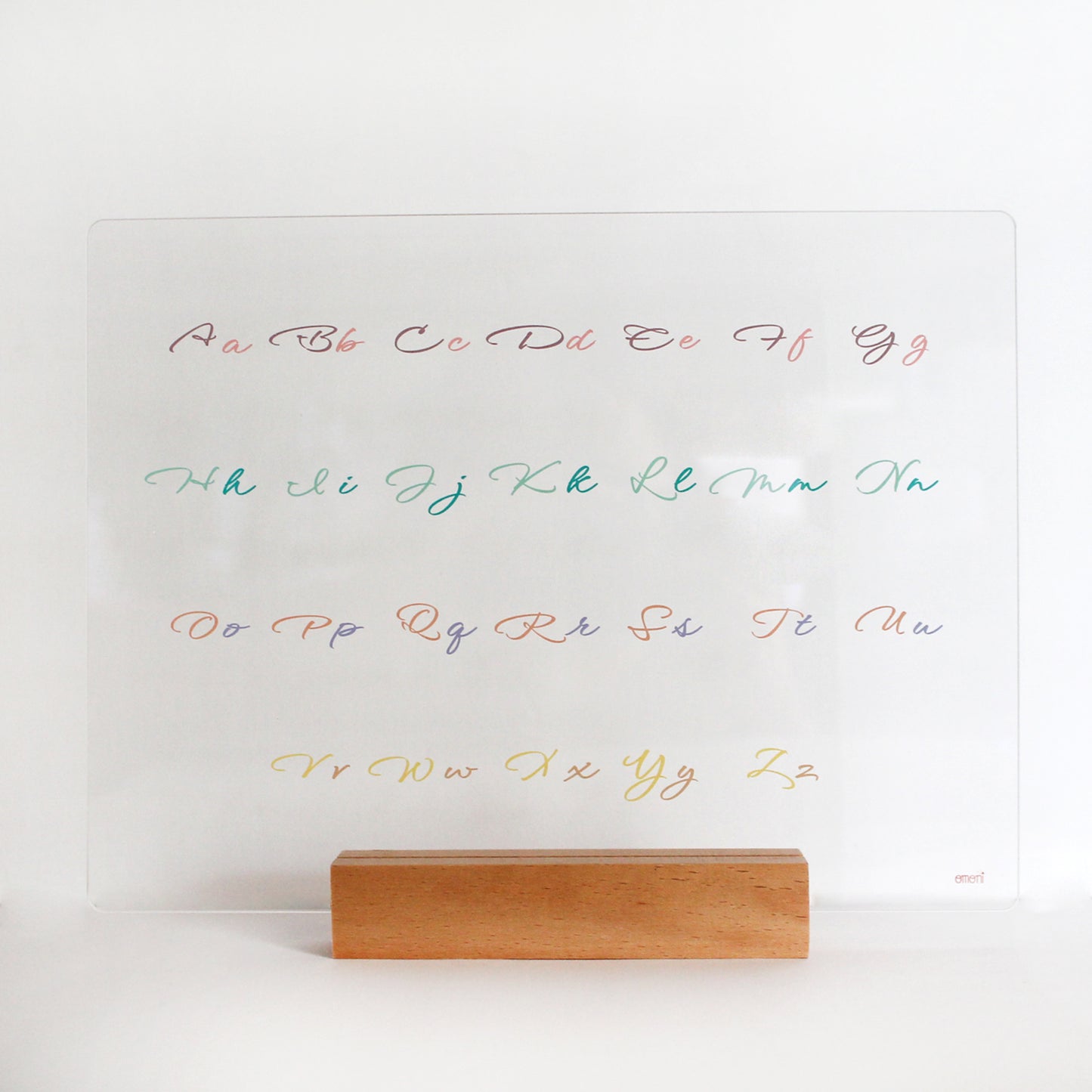 ABC's Cursive Alphabet Reusable Board