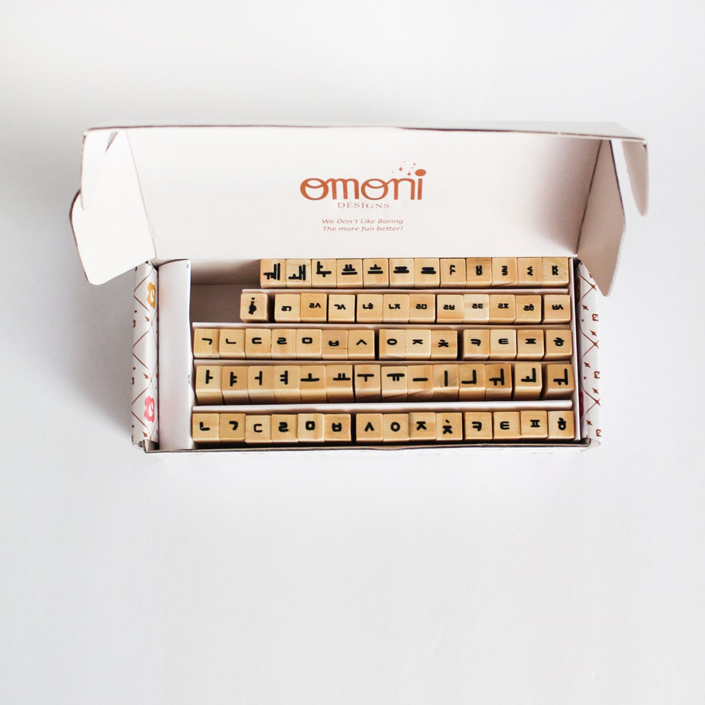 Korean Stamp Complete Alphabet