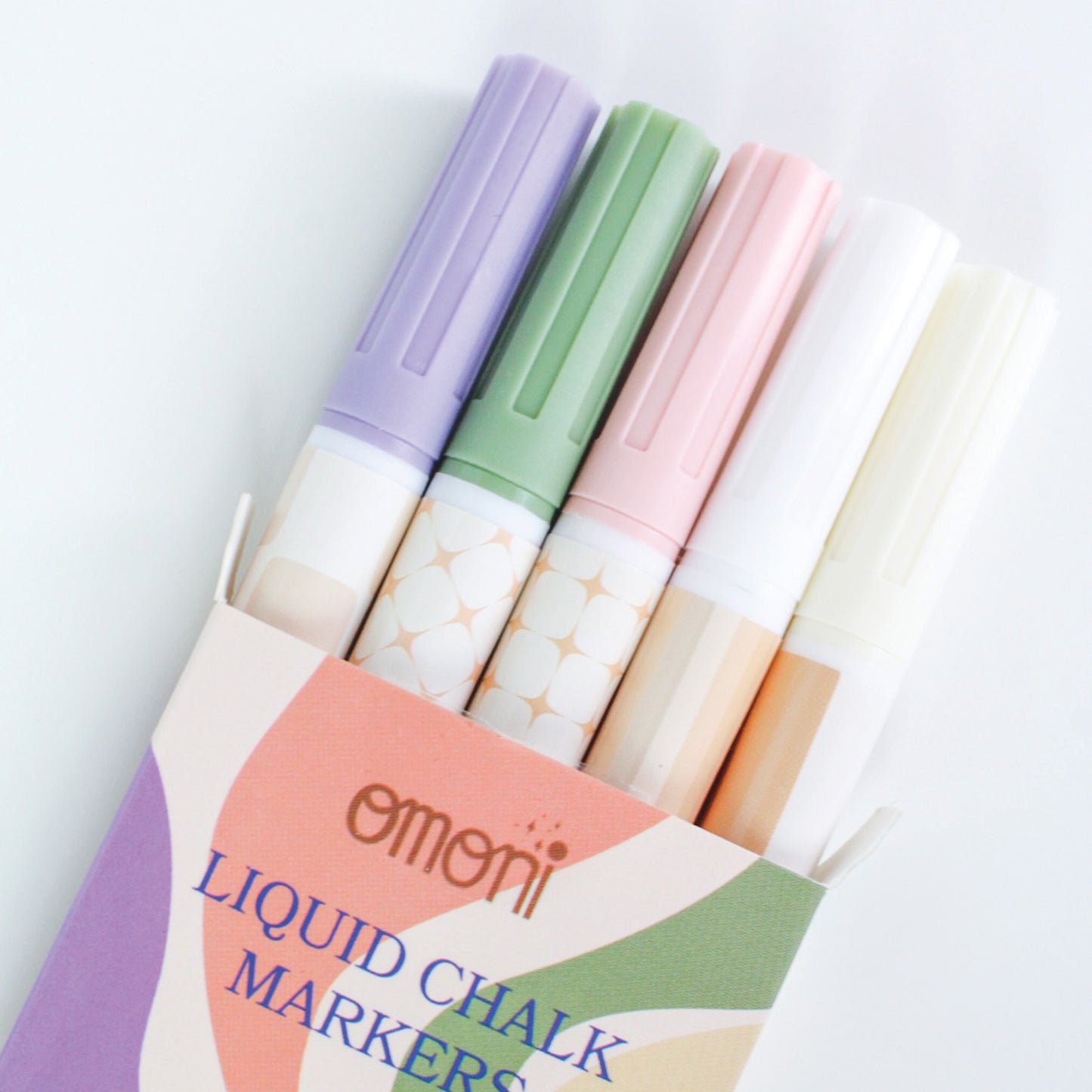 Omoni Chalk Marker Pen Bundle 5 Set