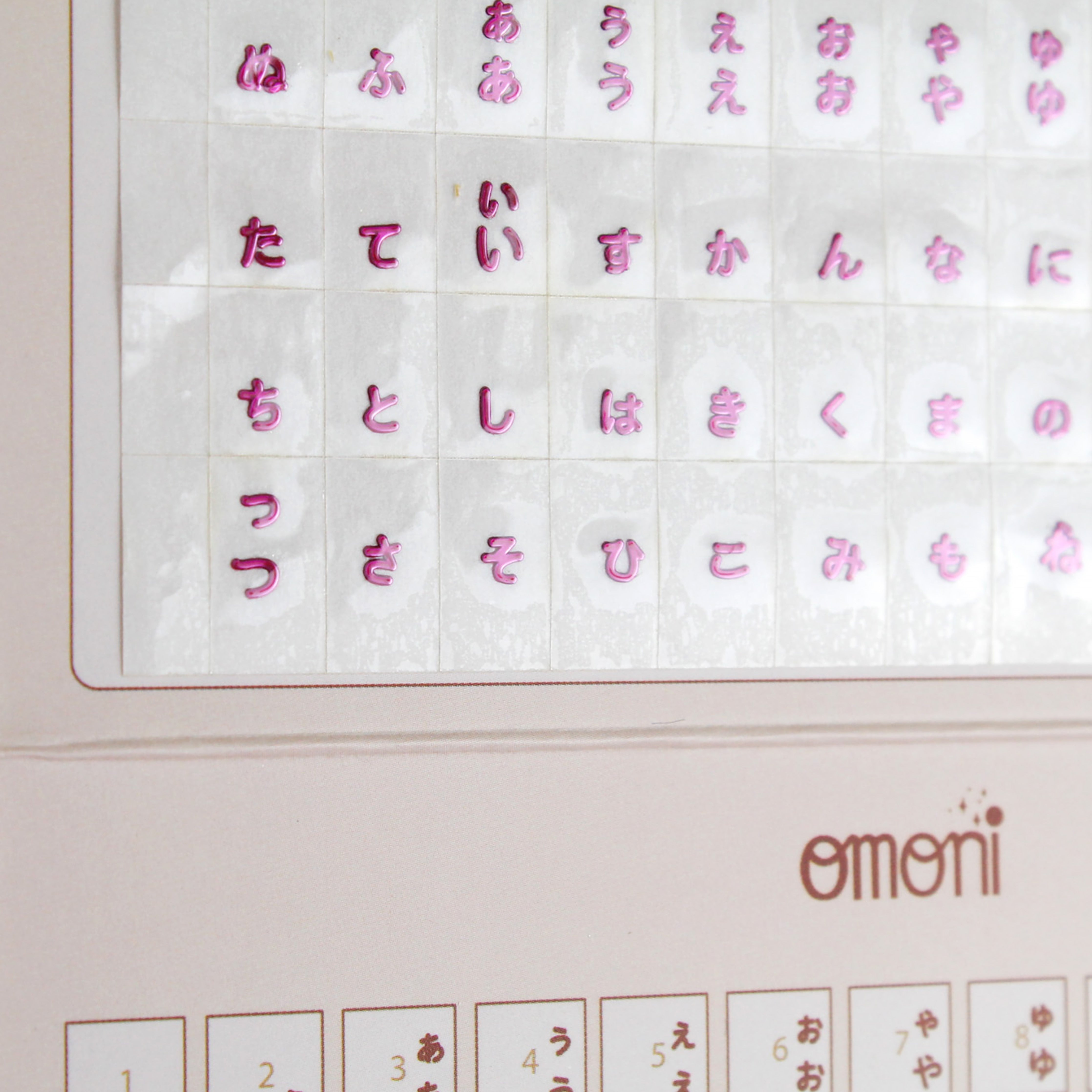 Japanese Keyboard Sticker Design Japanese Keyboard Seamless Sticker – Omoni Designs