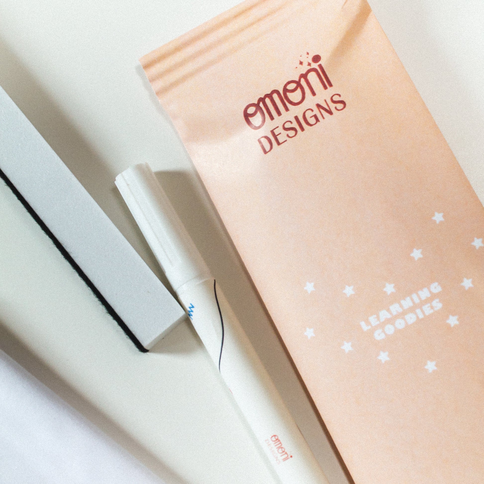 Learn Korean with Acrylic Reusable Board & Accessories included such as marker and dry eraser