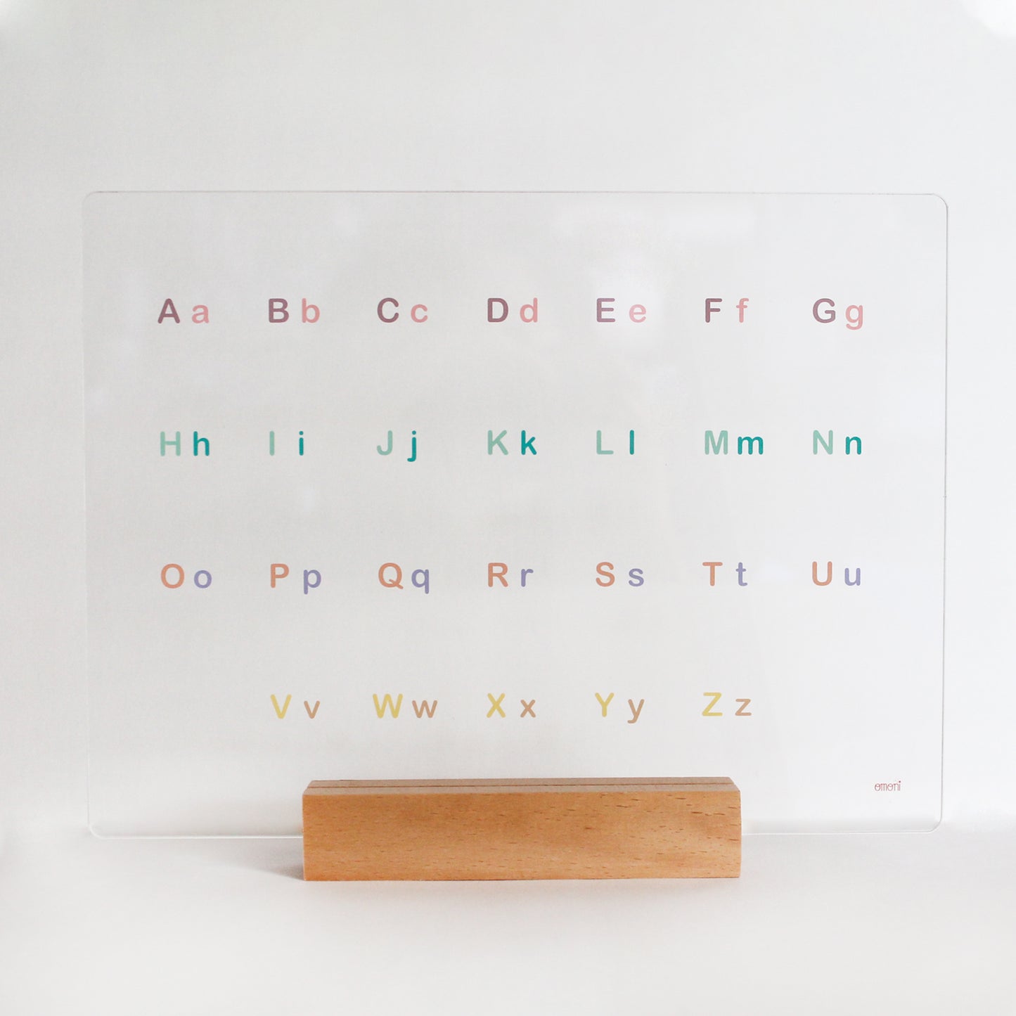 ABC's Sans Serif Alphabet Reusable Board