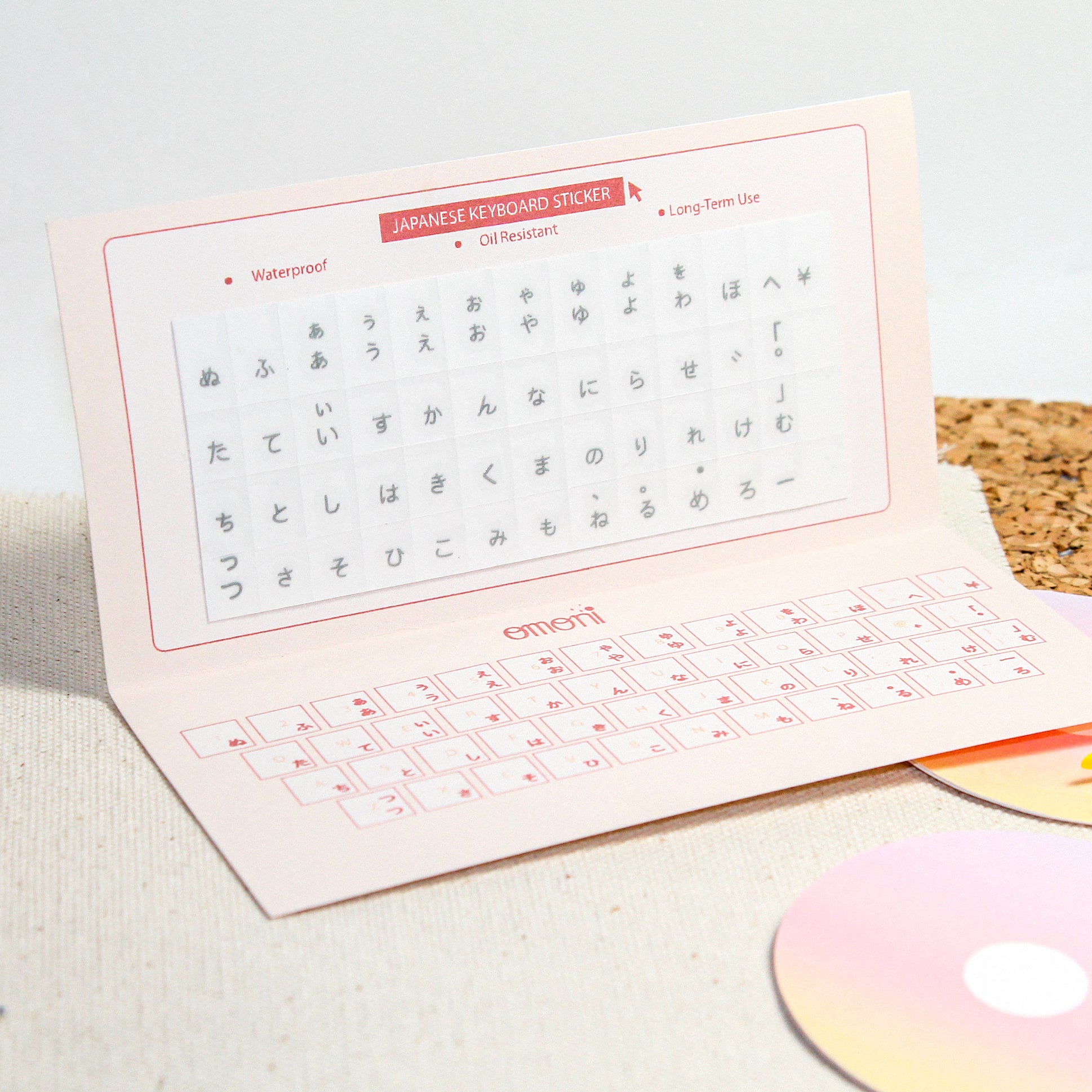 Japanese Keyboard Sticker Design Japanese Keyboard Seamless Sticker – Omoni Designs