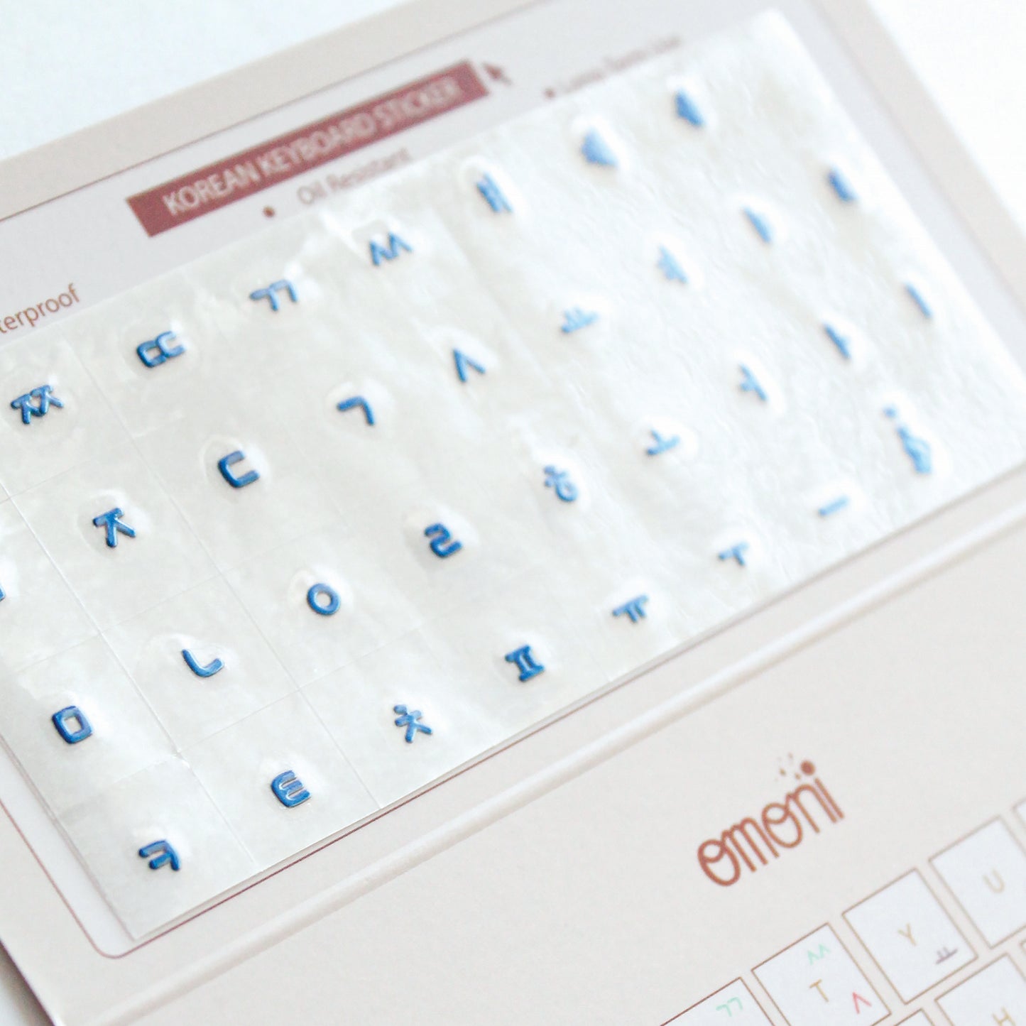 Korean Keyboard Seamless Sticker